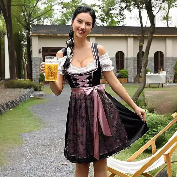 Damen Oktoberfest Bayerisch Dirndl Kleid | Klassisch