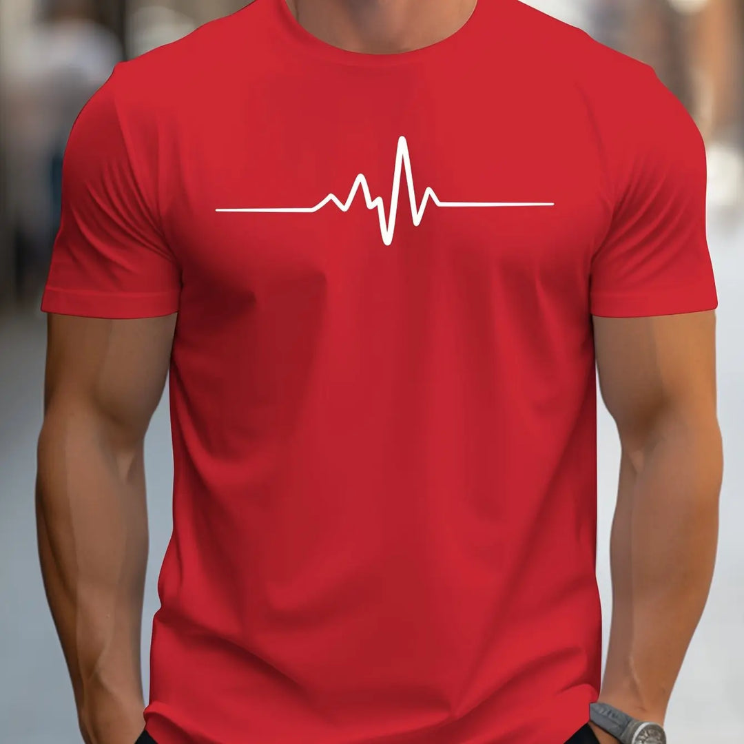 Variant image for Herren Slim Fit Kurzarm T-Shirt mit Kreativ Druck-6