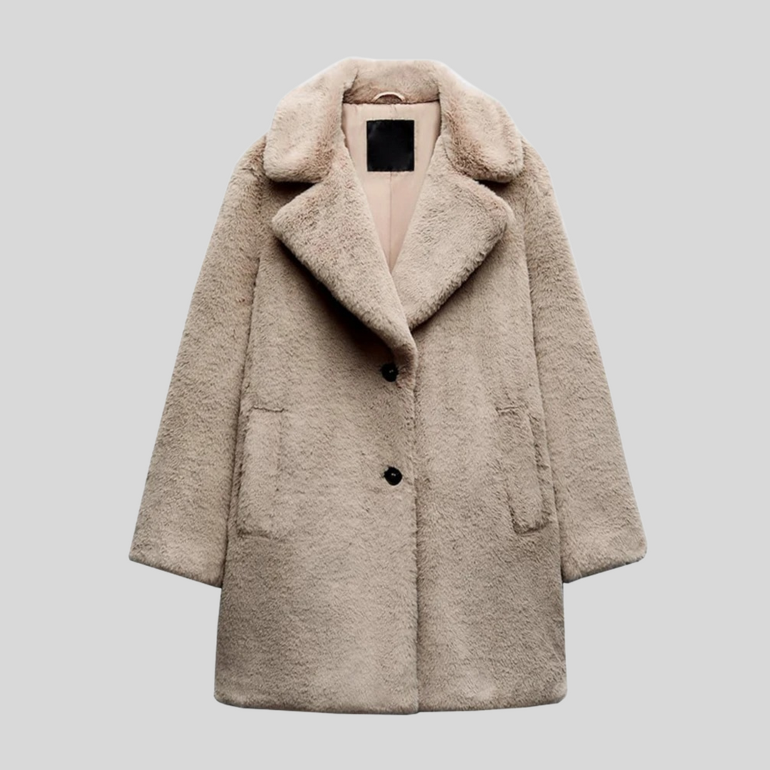Damen Winter Teddy Mantel | Warme