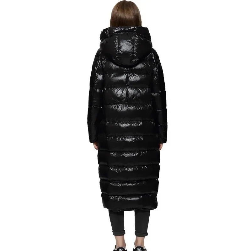 Damen Modische Daunen Jacke | Lang