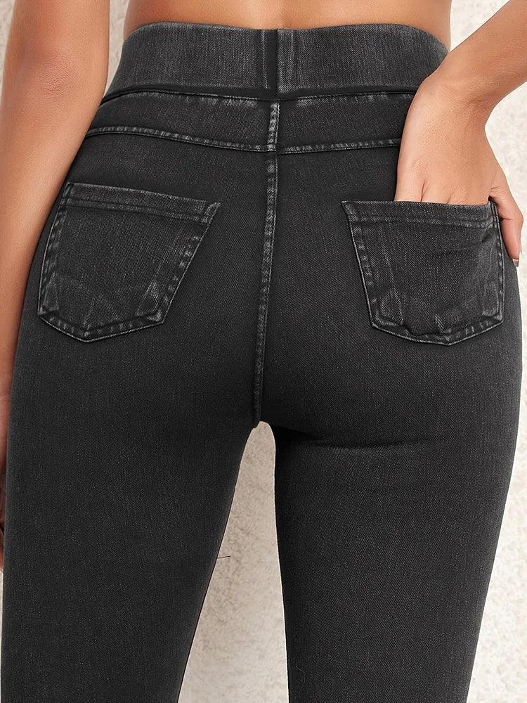 Skinny Jeggings für Damen | Hohe Taille