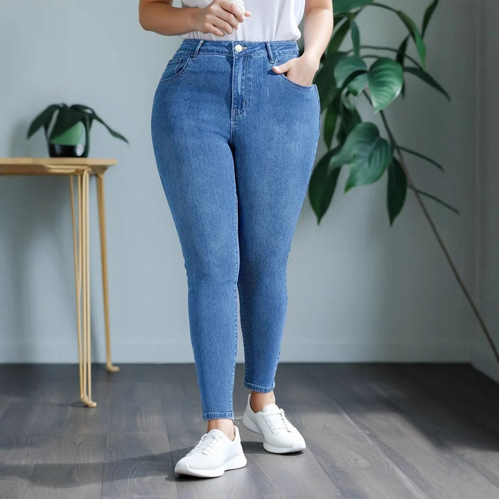 Damen Mom Jeans | Schlanke Passform