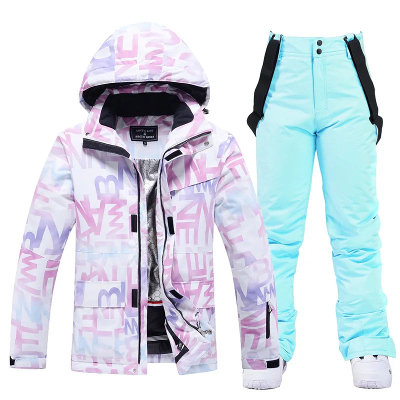 Damen Winter Skianzug | Jacke und Hose