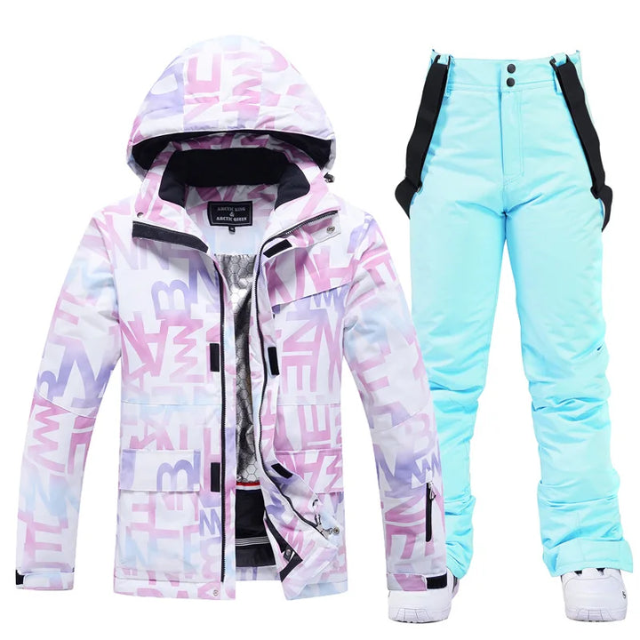 Damen Winter Skianzug | Jacke und Hose