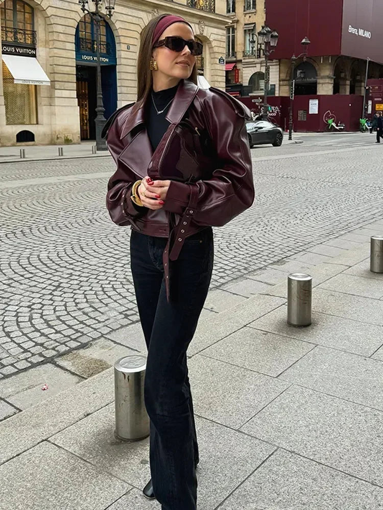 Jahrgang-Kurzjacke für Damen | Langarm