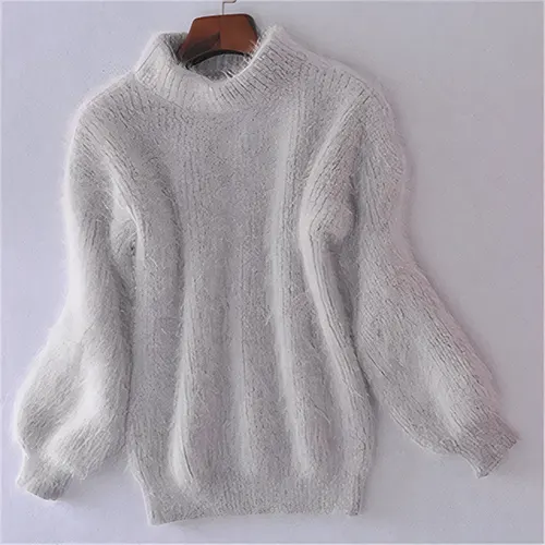 Übergroßer Warmer Winterpullover Für Damen | Langarm