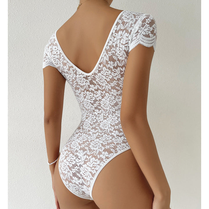 Damen Bodysuits Mit Spitze Und V Ausschnitt | Schick
