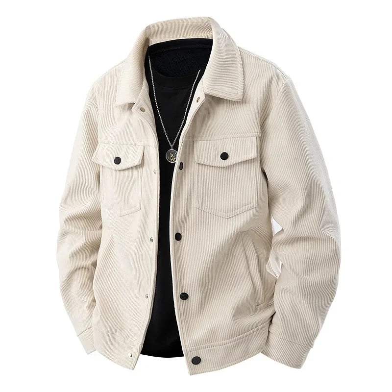 Herren Cord Jacke | Lässige Oberbekleidung