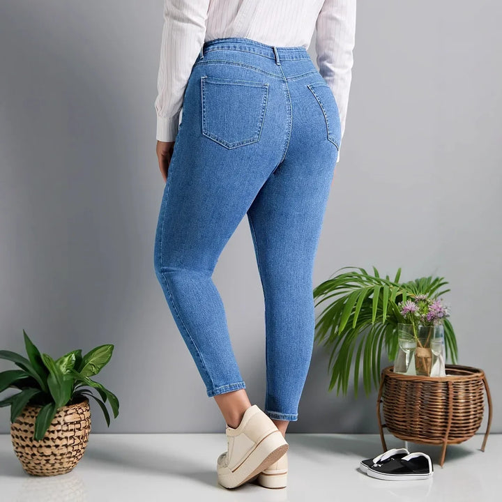 Damen Mom Jeans | Schlanke Passform