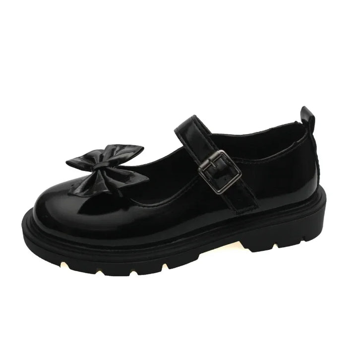 Klassische Dirndl Schuhe für Damen | Schwarz
