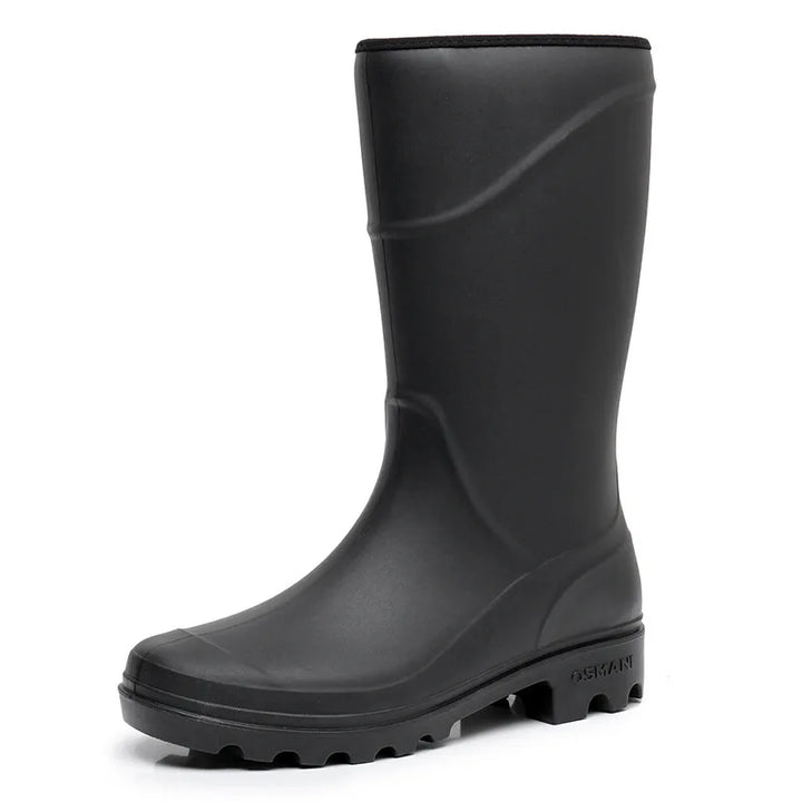 Herren Wasserdichte Gummistiefel | Schwarz
