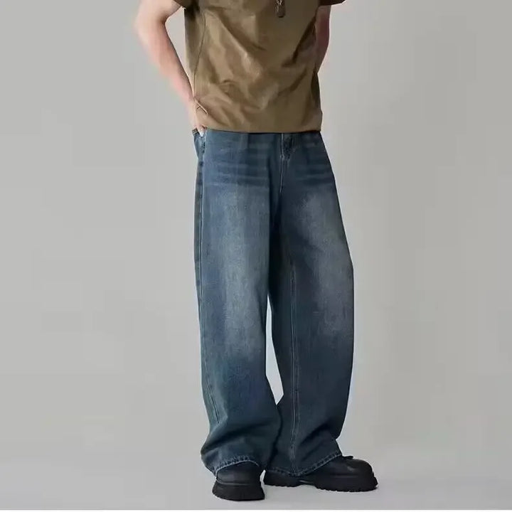 Retro-Baggy-Jeans für Herren | Lässig