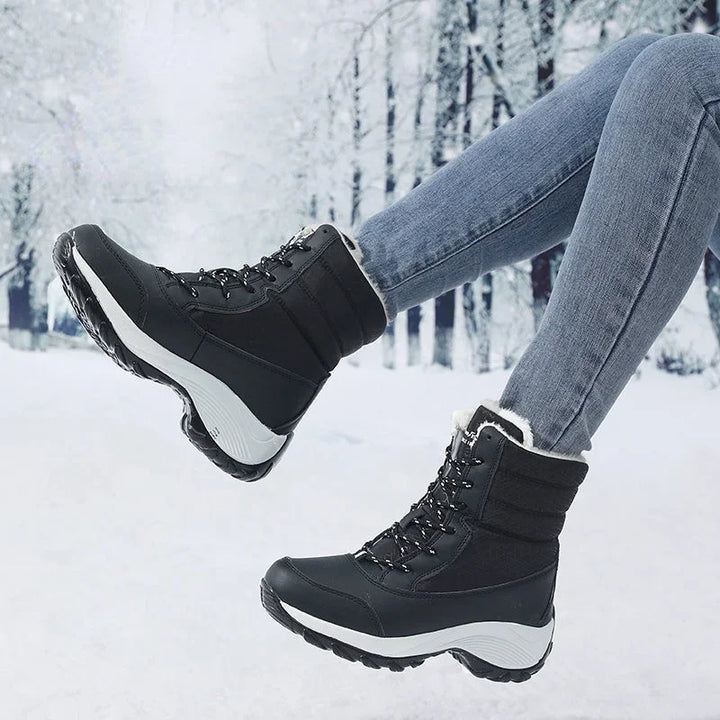 Damen Plateau-Schneestiefel | Lässig