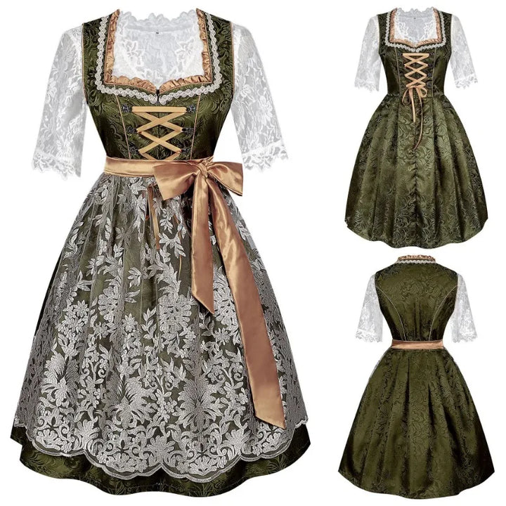Festliches Dirndl Kleid für Damen | Oktoberfest