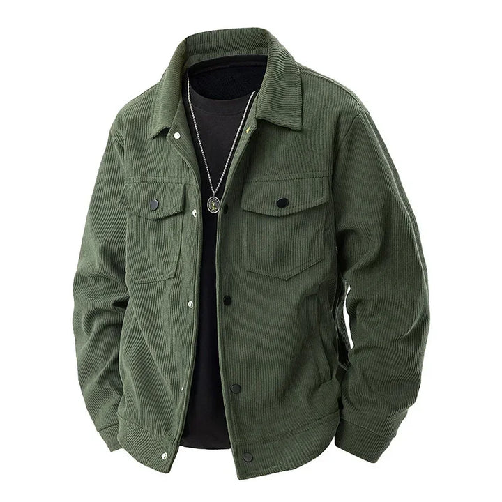 Herren Cord Jacke | Lässige Oberbekleidung