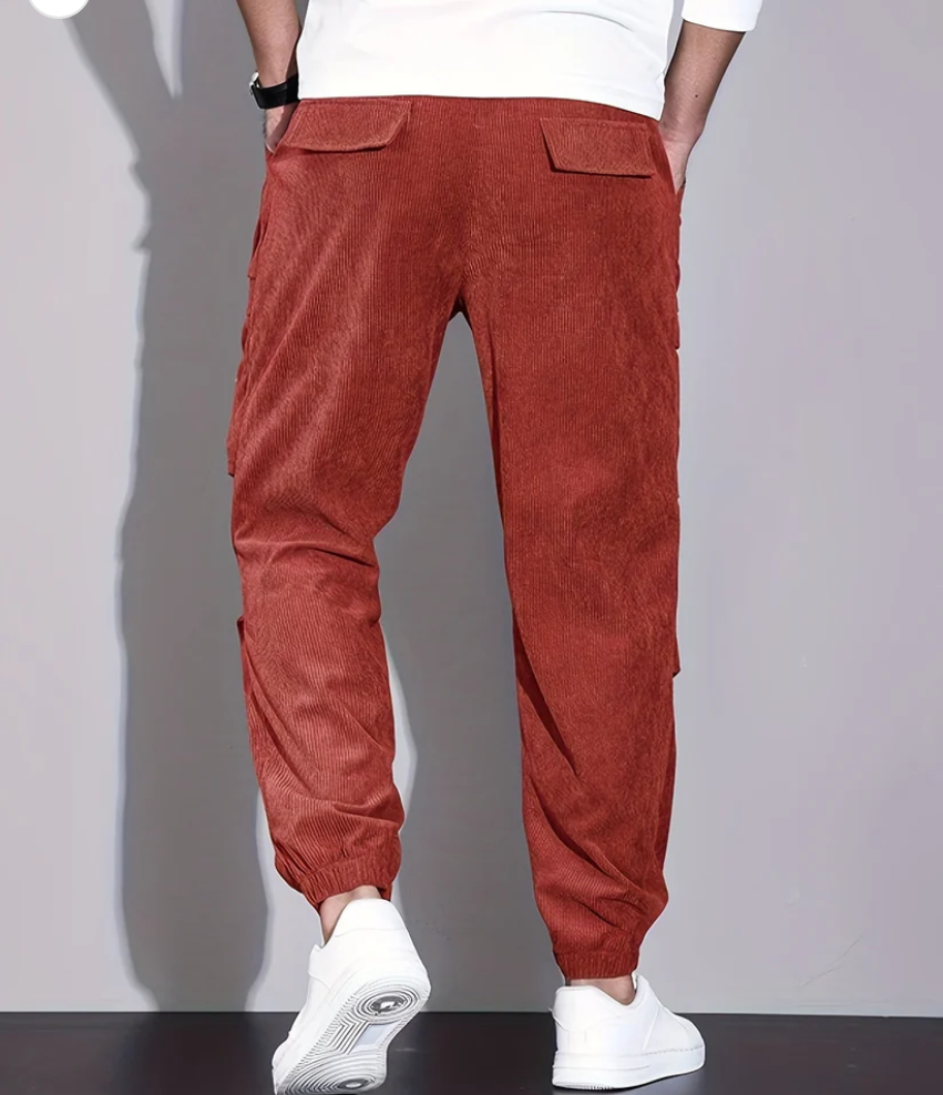 Stylische Herren Cordhose | Mit Taschen