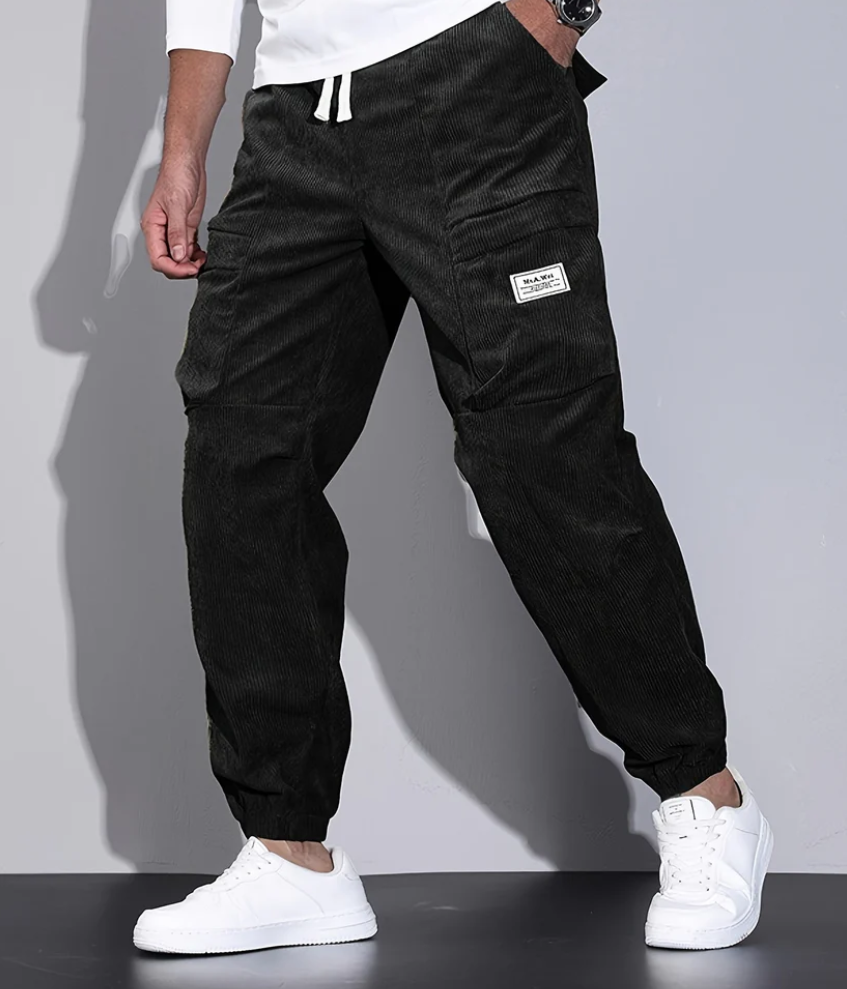 Stylische Herren Cordhose | Mit Taschen