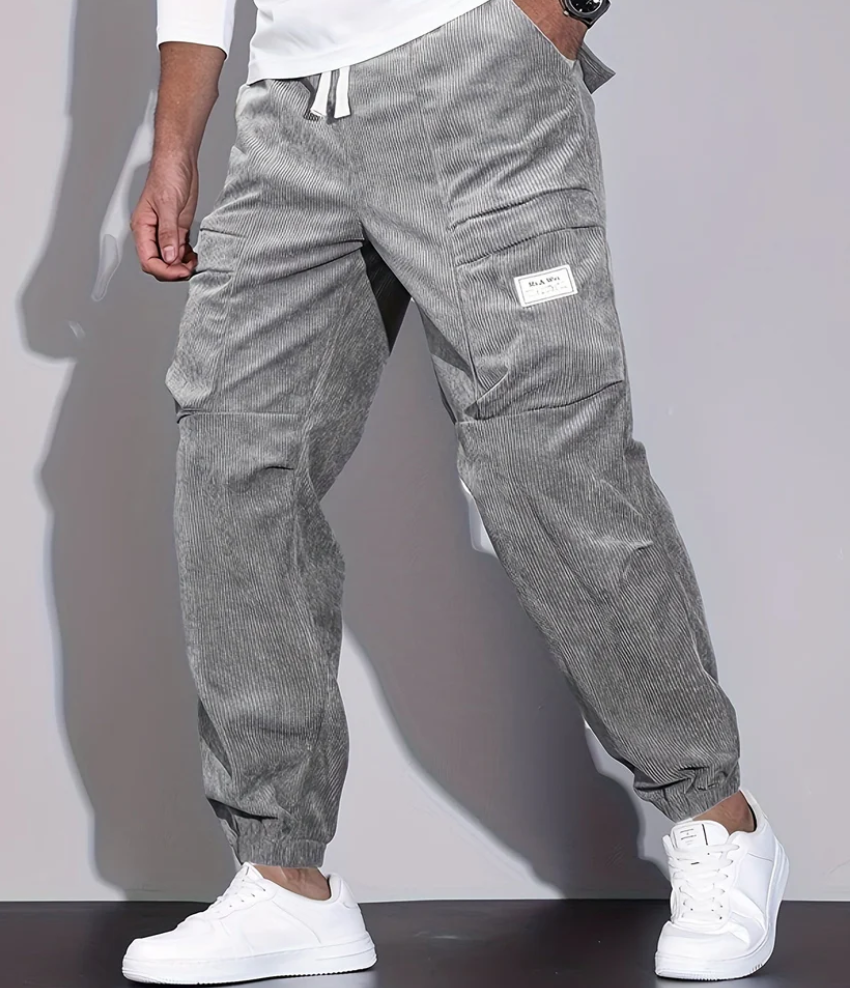 Stylische Herren Cordhose | Mit Taschen