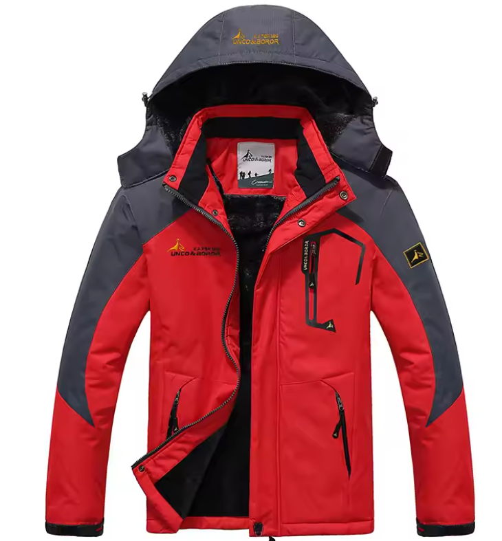 Herren Kapuze Skijacke | Langarm