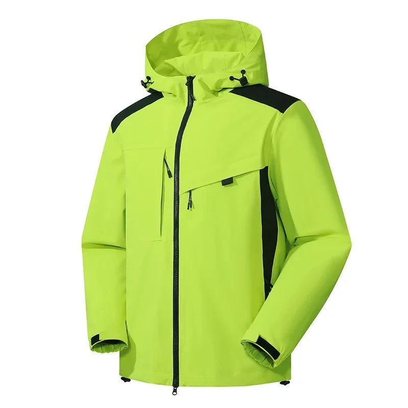 Lässige Skijacke mit Kapuze für Herren | Winter