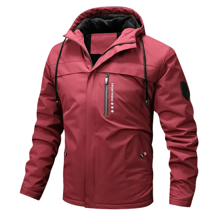 Herren Fleece Steppjacke | Langarm