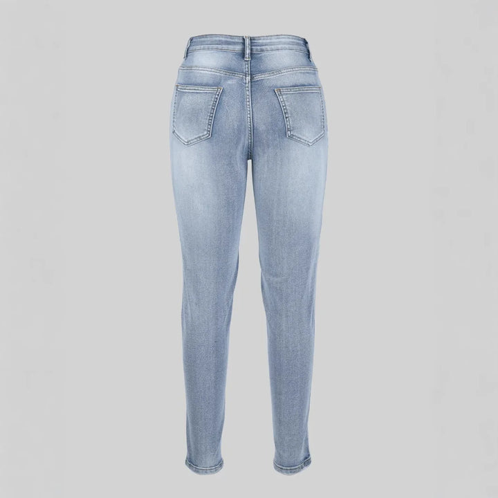Trendig Skinny Jeggings für Damen | Hohe Taille