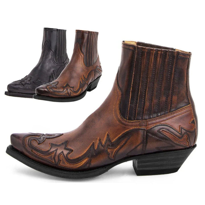 Herren Bequeme Stiefelette | Cowboy