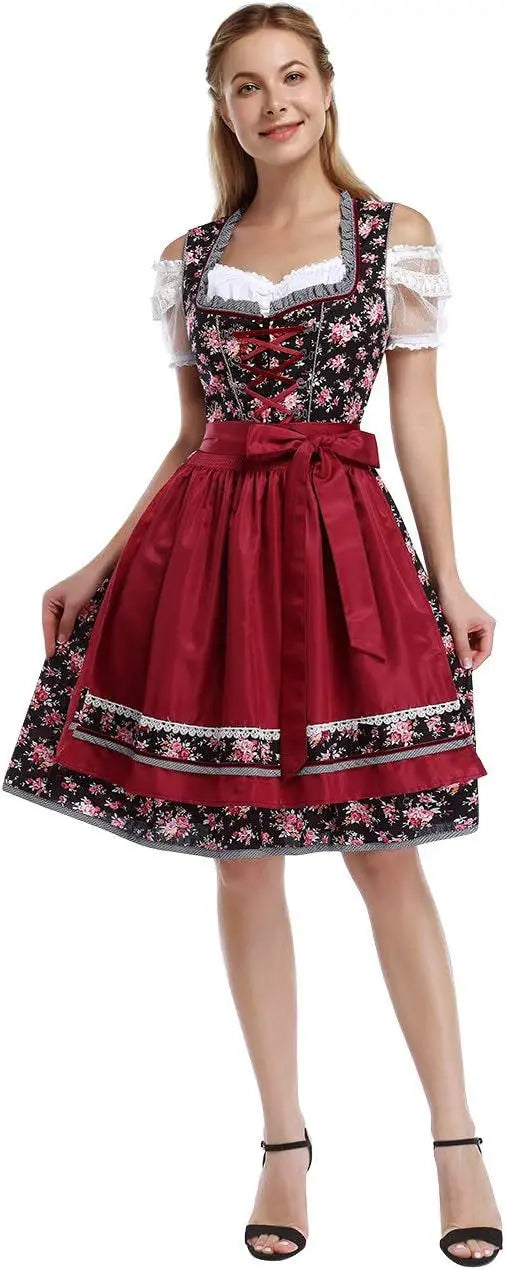 Damen Oktoberfest Bayerisch Dirndl Kleid | Klassisch