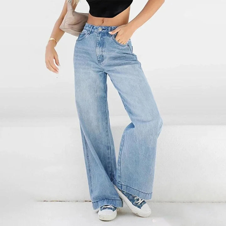 Damen Baggy Jeans | Hohe Taille