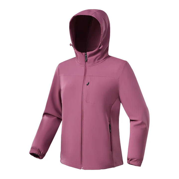 Damen Kapuze Softshell Jacke | Langarm