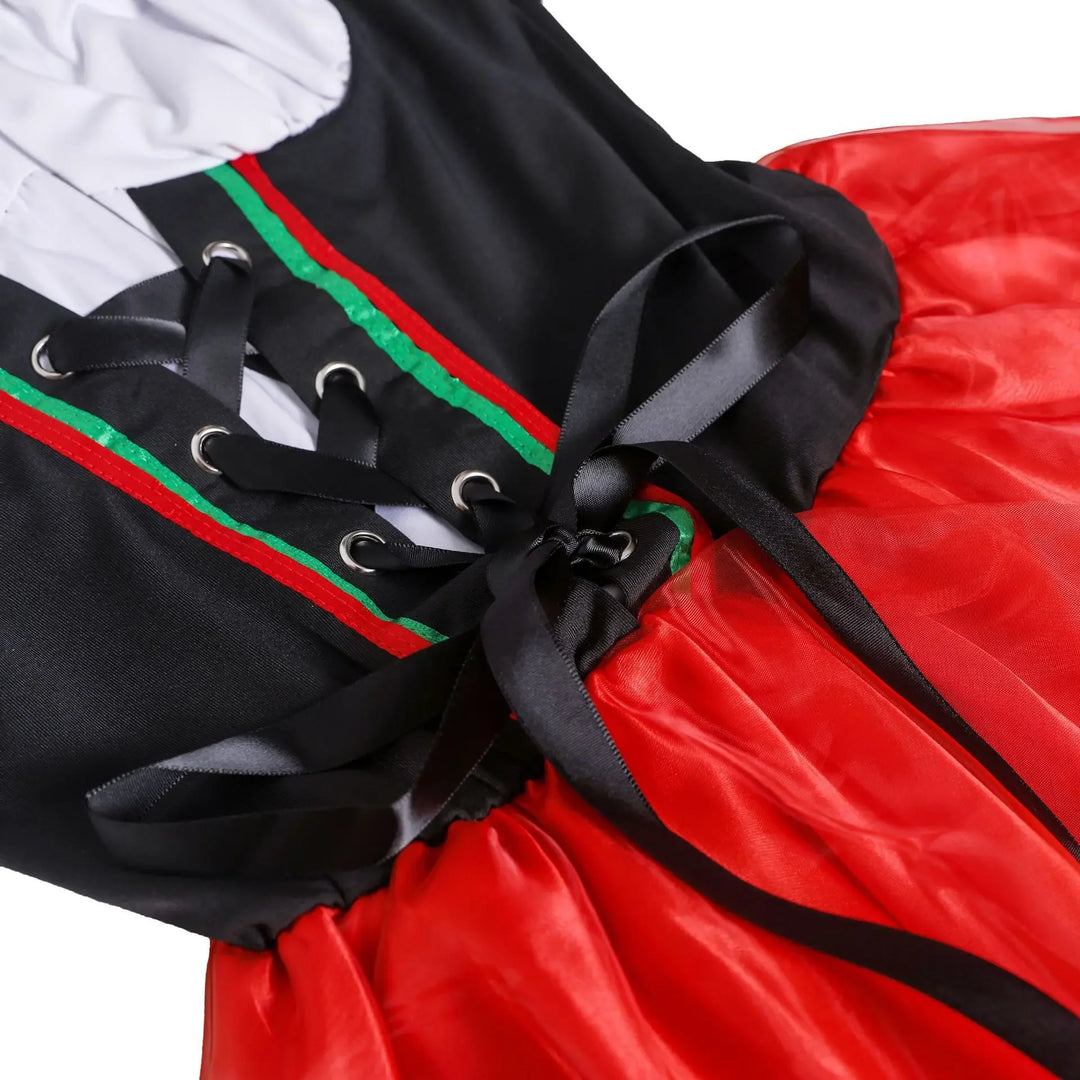 Damen Oktoberfest Dirndl Kleid | Mini