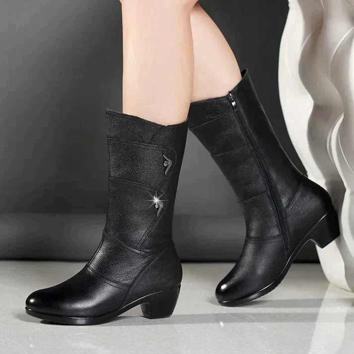 Boots Schwarz für Damen | Warme