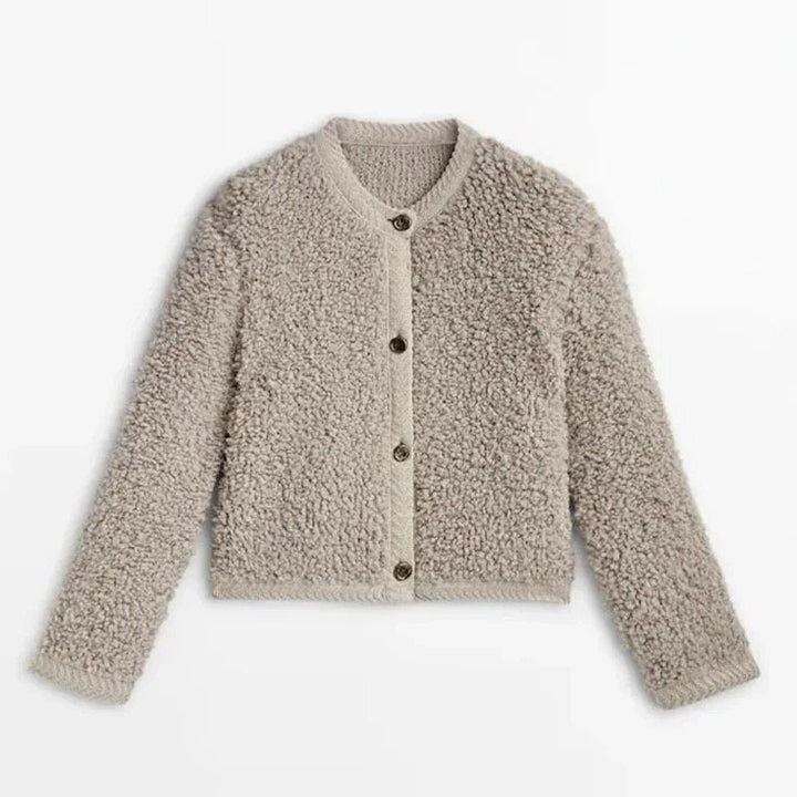 Modischer Damen-Teddy-Mantel | Elegante