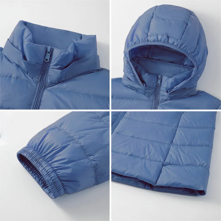 Damen Winter Daunen Jacke | Mit Kapuze