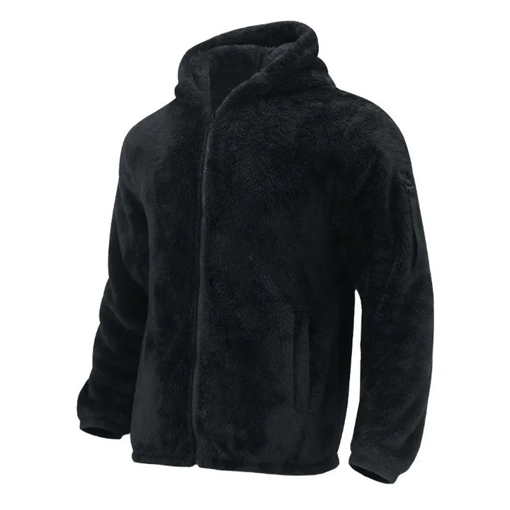 Herren Kapuze Fleece Jacke | Winter