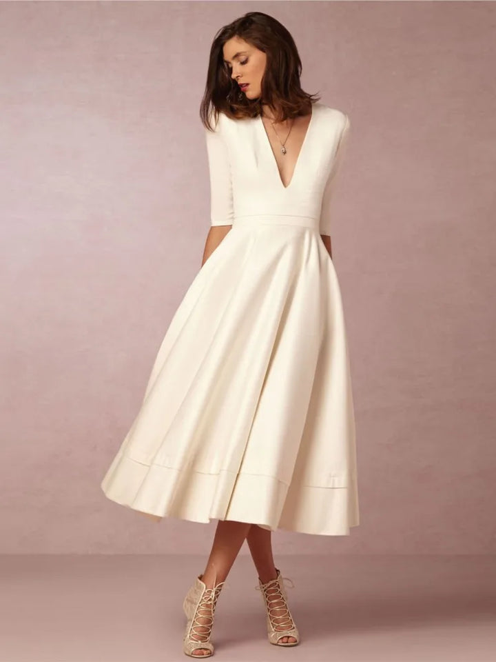 Elegantes Abendkleid Für Damen | Midi