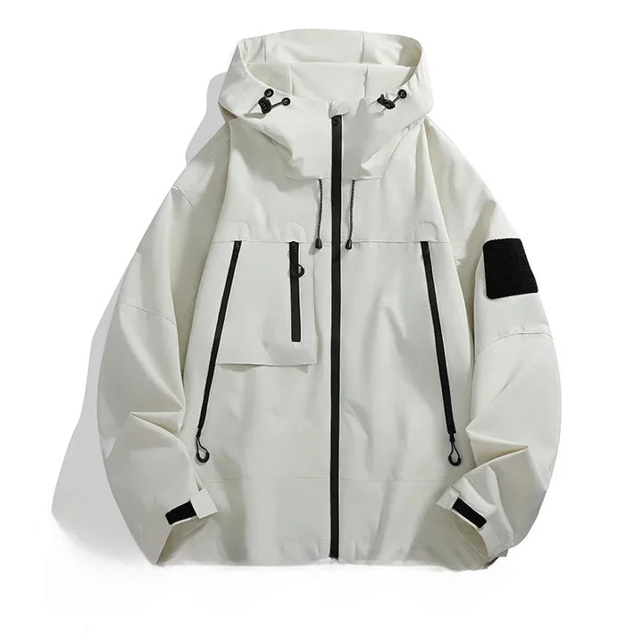 Modische Softshell Jacke für Herren | Mit Kapuze