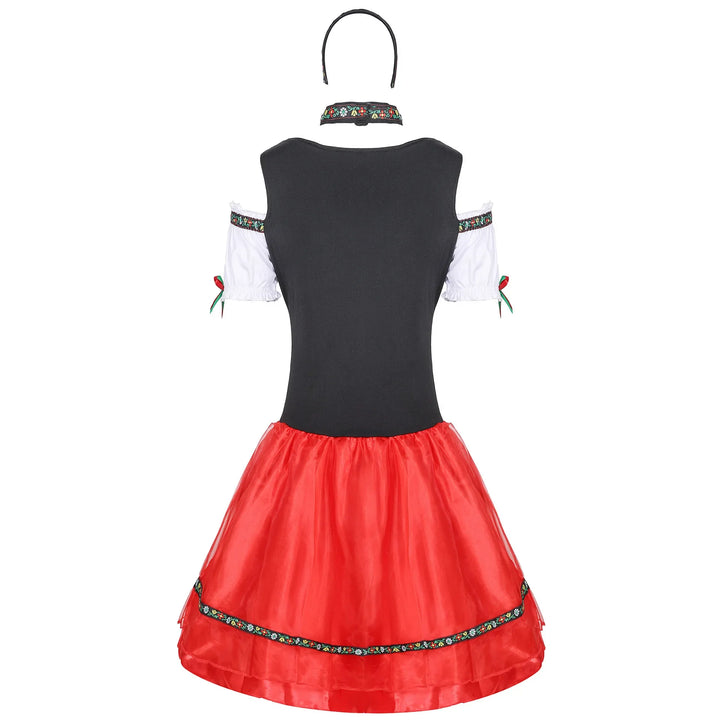 Damen Oktoberfest Dirndl Kleid | Mini