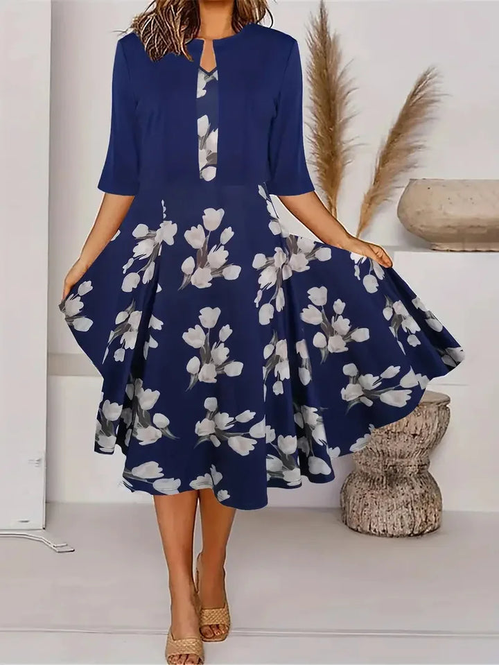 Schickes Damen Sommerkleid Mit Blazer | Midi