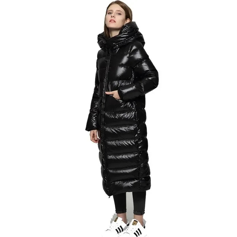 Damen Modische Daunen Jacke | Lang