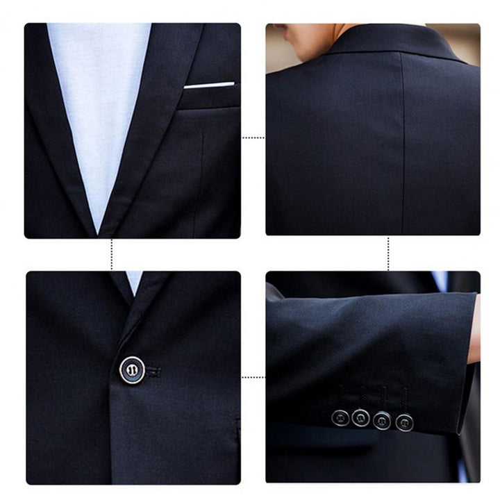 Zweiteiliger Formeller Hochzeitsgastanzug Für Herren | Elegant