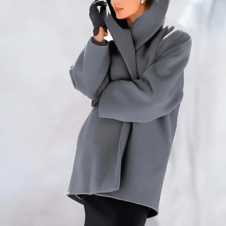 Melany | Damen Winter Klassiker Trench Mantel | Warme