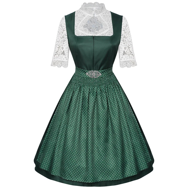 Traditionelles Bayerisches Dirndl Kleid für Damen | Vintage