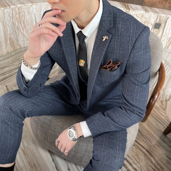 Herren Elegante Hochzeitsgast Anzug | Dreiteiliges