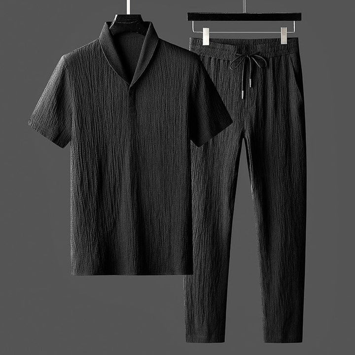 Herren Lässiges Zwei Teile Lounge Set | Lockerer Schnitt