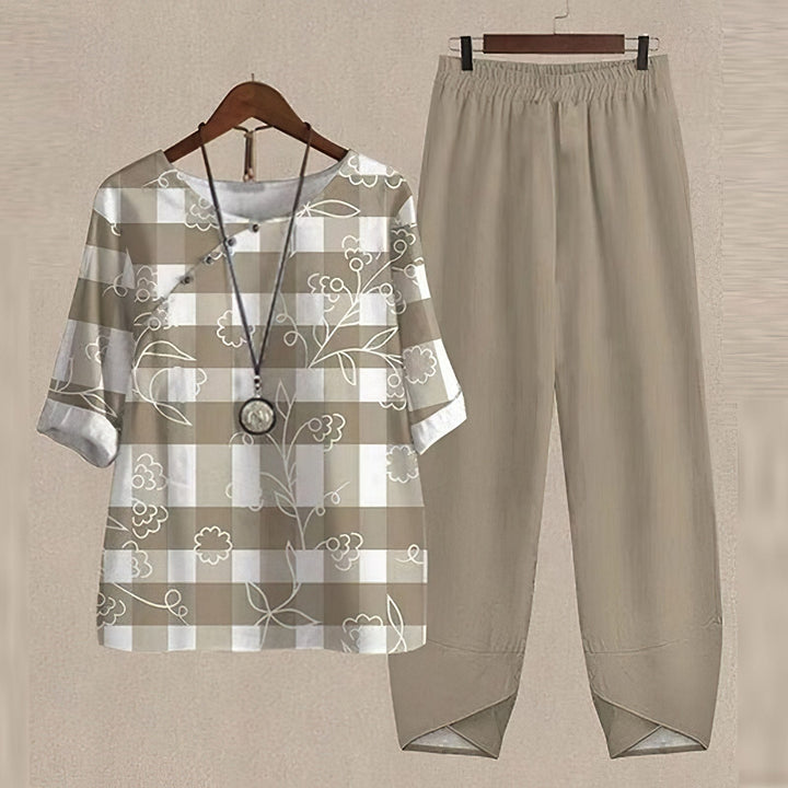 Sommer Zweiteiliges Set für Damen | Leichte