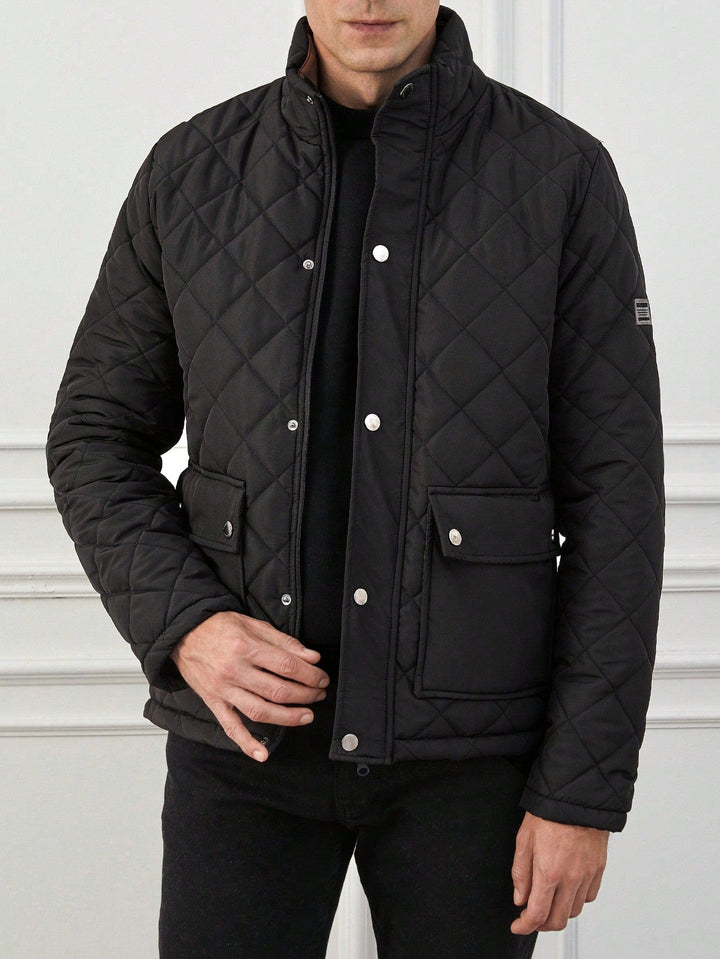 Herren Winter Steppjacke | Langarm