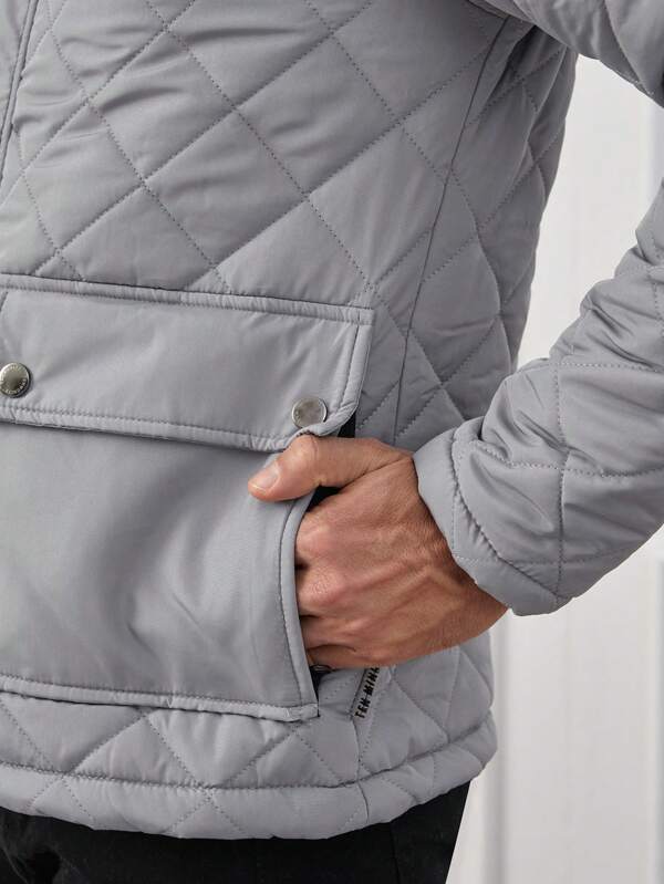 Herren Winter Steppjacke | Langarm