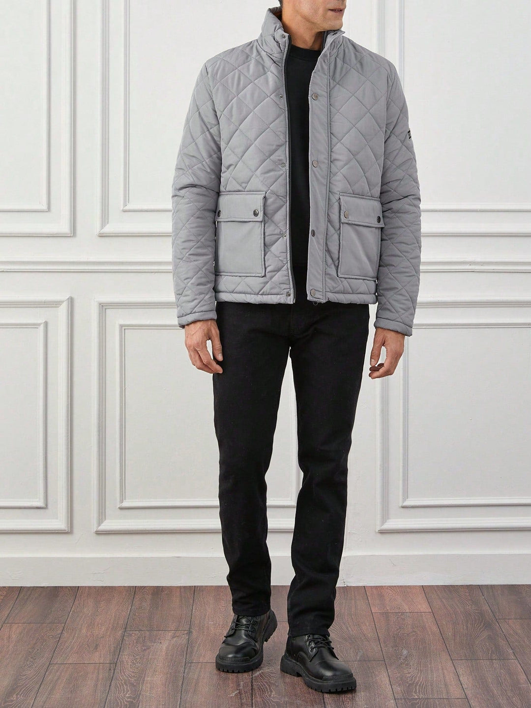 Herren Winter Steppjacke | Langarm