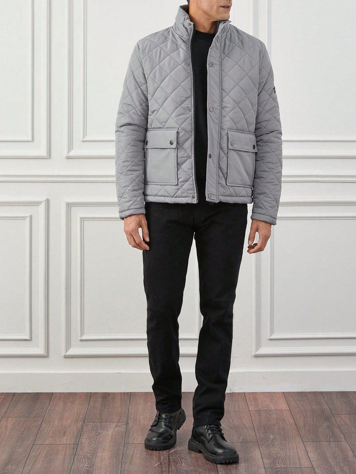 Herren Winter Steppjacke | Langarm